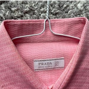 PRADA Men’s collared button down shirt